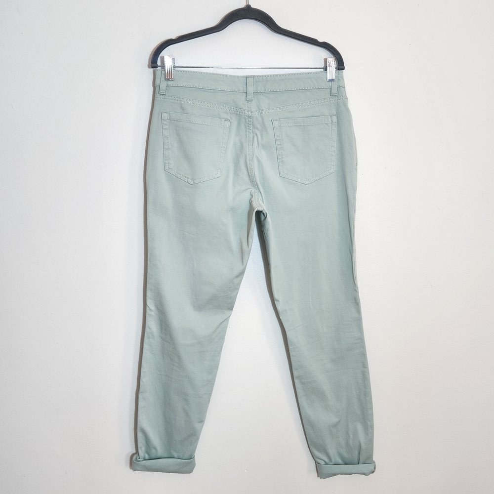 Dickies Mint Green Stretch Twill Skinny Pants Size 8 - Picture 3 of 10